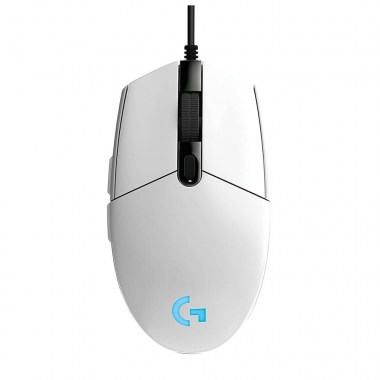 MOUSE LOGITECH G203 LIGHTSYN WHITE (3)